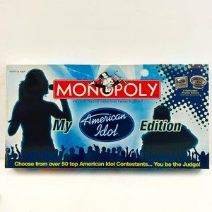 Vintage Monopoly‎ My American Idol Edition Board Game Hasbro USAopoly Sealed